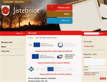 Tablet Screenshot of jistebnice.cz
